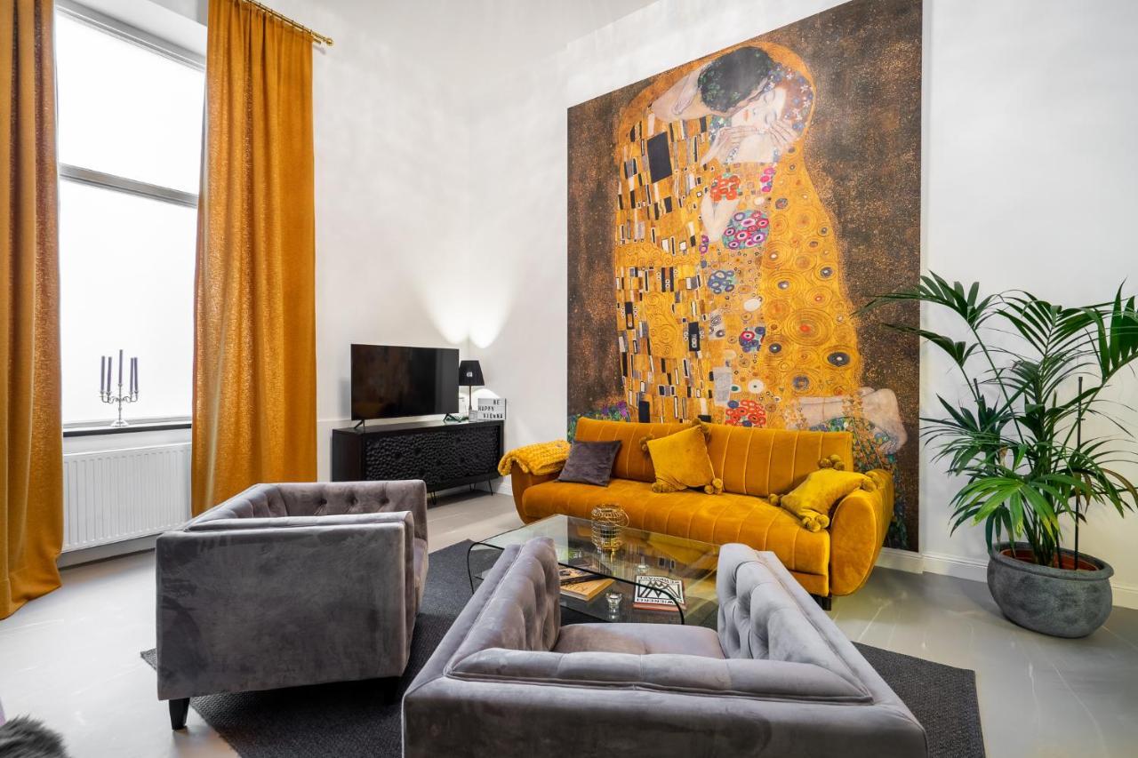 The Kiss - Luxurioeses City Loft Am Naschmarkt فيينا المظهر الخارجي الصورة